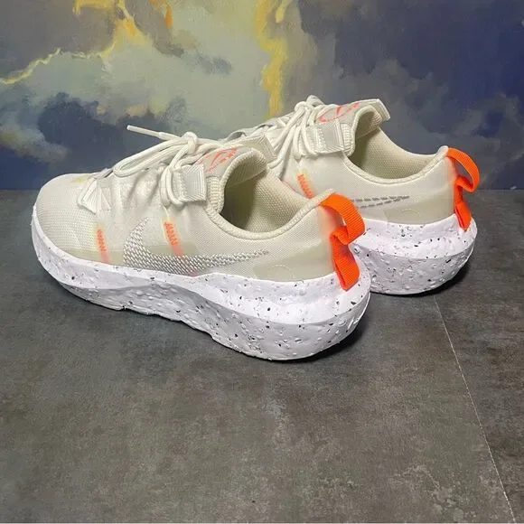 Nike Crater Impact Women's Summit White Grey Fog Sneakers Size 7 - Picture 8 of 16